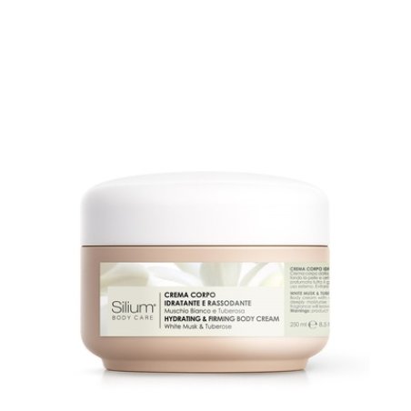 Silium Cosmetici Hydrating & Firming Body Cream White Musk & Tuberose 250ml