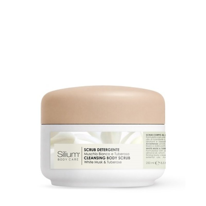 Silium Cosmetici Cleansing Body Scrub White Musk & Tuberose 250ml