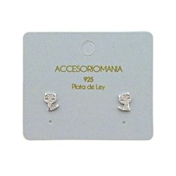 Accesoriomania 925 Silver Earrings Plus Model 7