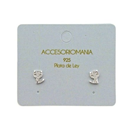 Accesoriomania 925 Silver Earrings Plus Model 7