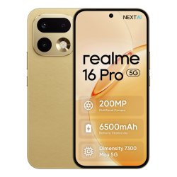 realme 16 Pro 17,3 cm (6.8") Double SIM 5G 8 Go 256 Go 6500 mAh Or