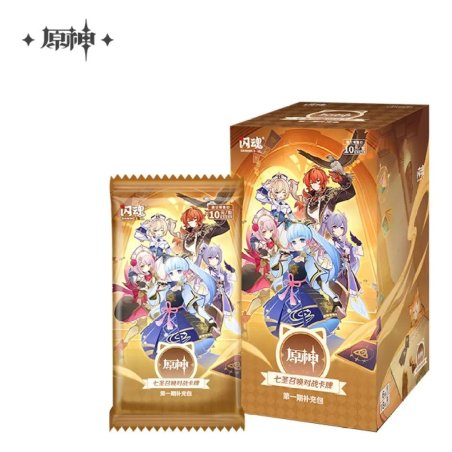 Genshin Impact Trading Card Game Series 1 Blind Box Display (18) *Chinese Version*