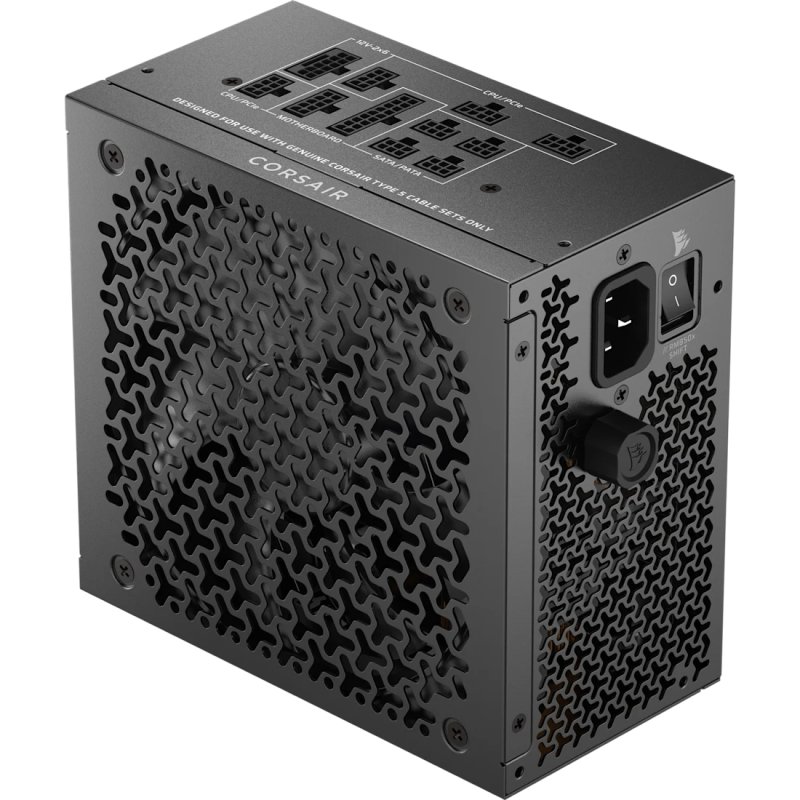 RM850x Shift (schwarz, 1x 12-Pin High Power GPU, 3x PCIe, Kabel-Management, 850 Watt)