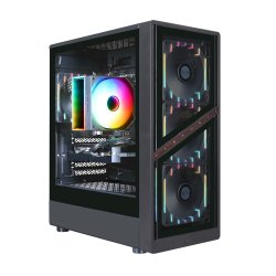 HYRICAN AERIS 8123 Gaming PC AMD Ryzen 7 5700X, 16GB RAM, 1TB M.2 SSD, AMD Radeon RX 9070 (16GB GDDR6), Windows 11 Home