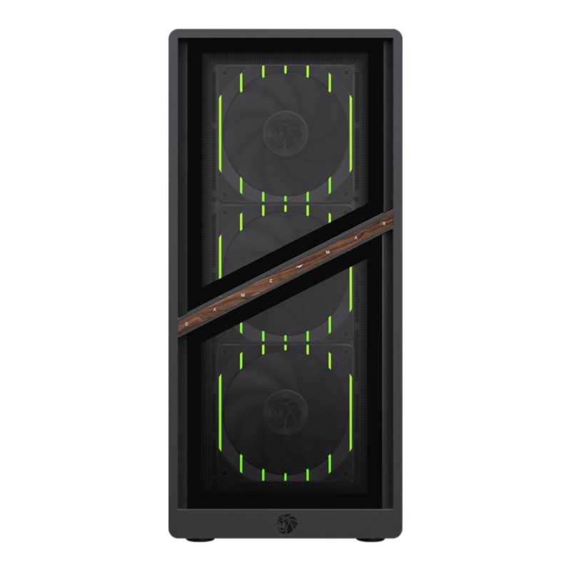 HYRICAN AERIS 8123 Gaming PC AMD Ryzen 7 5700X, 16GB RAM, 1TB M.2 SSD, AMD Radeon RX 9070 (16GB GDDR6), Windows 11 Home
