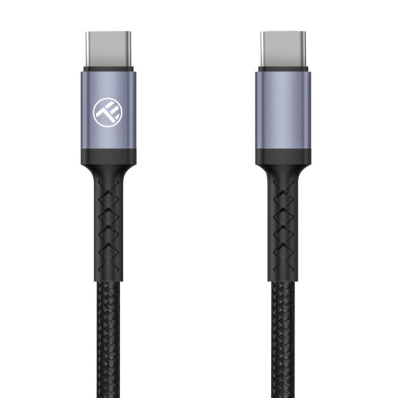 Tellur Type-C To Type-C cable 3A, 60W, 1m black
