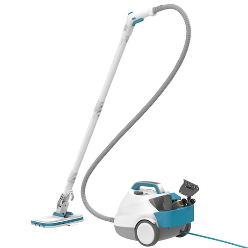 Black & Decker BHSMP2314-QS steam cleaner Cylinder steam cleaner 1.2 L 2300 W Blue White