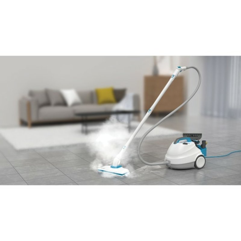Black & Decker BHSMP2314-QS steam cleaner Cylinder steam cleaner 1.2 L 2300 W Blue White