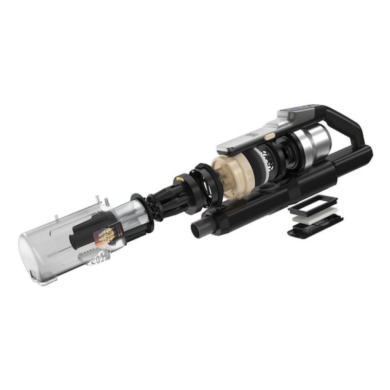 Black & Decker BSV525BLP-QW aspirateur balai et balai électrique Batterie Sec Sans sac 0,65 L Noir 2,5 Ah
