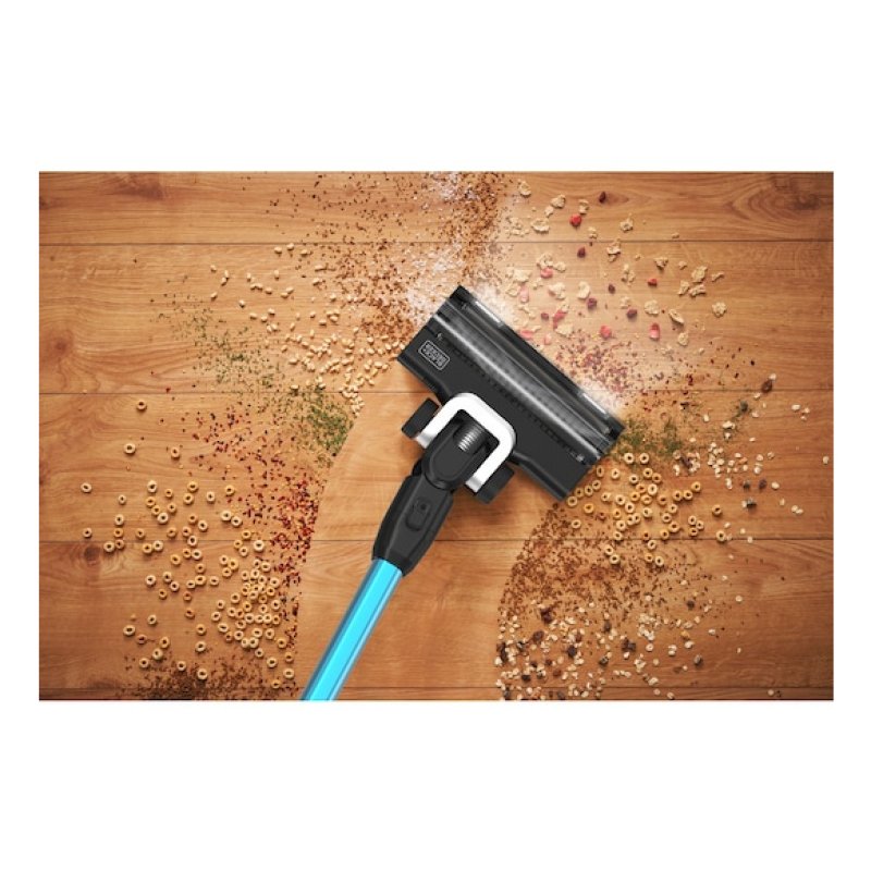 Black & Decker BSV520BRB-QW stick vacuum/electric broom Battery Dry Bagless 0.65 L Blue 2 Ah