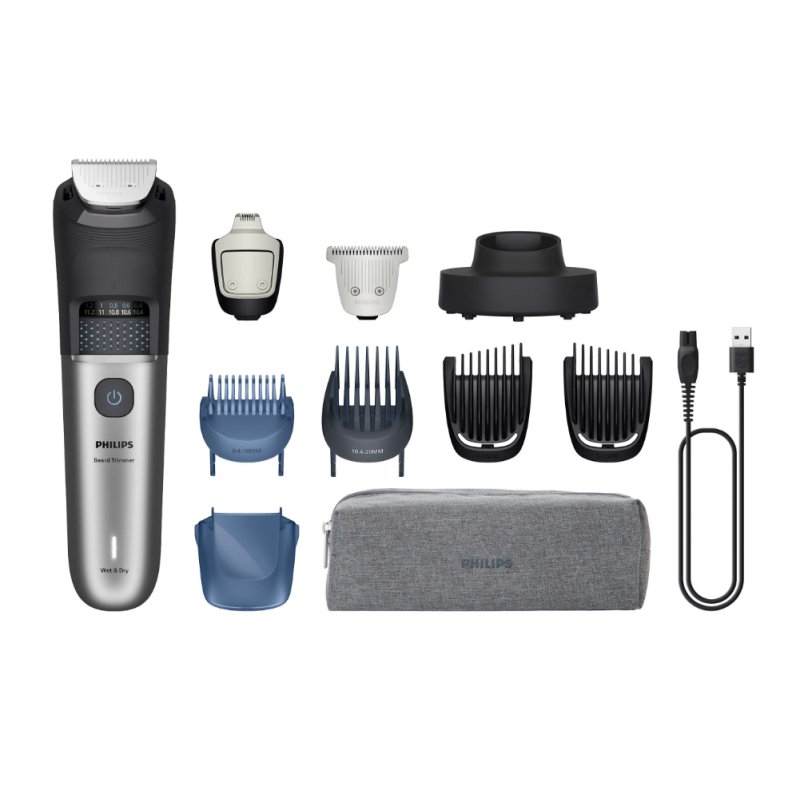 Philips Beard Trimmer 7000 Series BT7670/15 Stylisation de la barbe avec compartiment à poils
