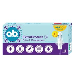Ob Extra Protect Normal Tampons 16 Pieces