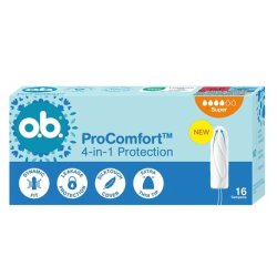 Ob Procomfort Tampons Super 16 Pieces