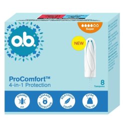 Ob Procomfort Tampons Super 8 Pieces