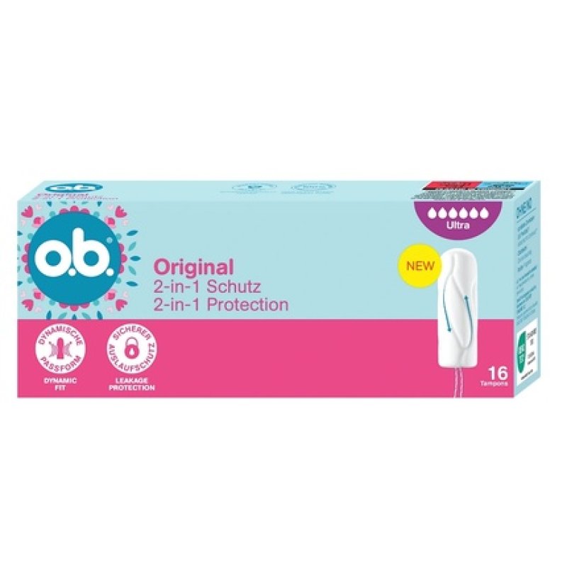 Ob Tampons Super Plus 16 Pieces