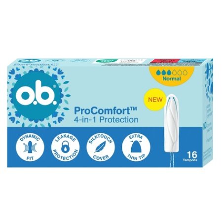 Ob Procomfort Tampons Normal 16 Pieces