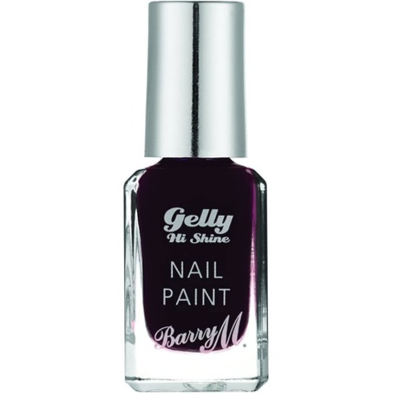 Barry M Cosmetics Gelly Nail Paint Black Cherry