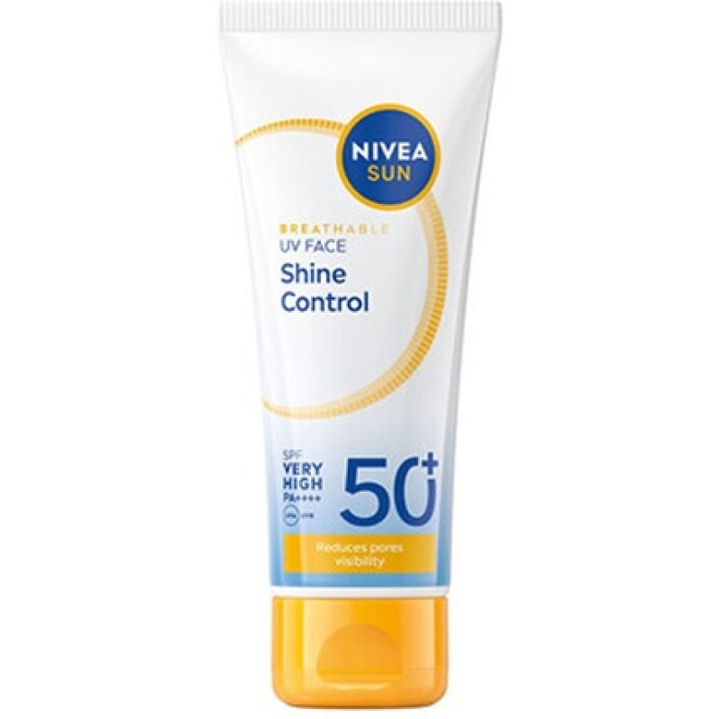Nivea Uv Face Shine Control Spf 50 Protective Facial Cream