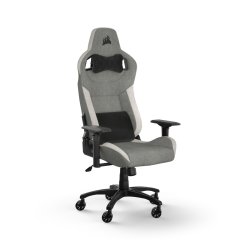 CORSAIR Gaming Stuhl Corsair T3 RUSH Gray/White (2023)