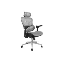 Equip Ergonomischer Bürostuhl Kopf/Armstützen grau lite Retail