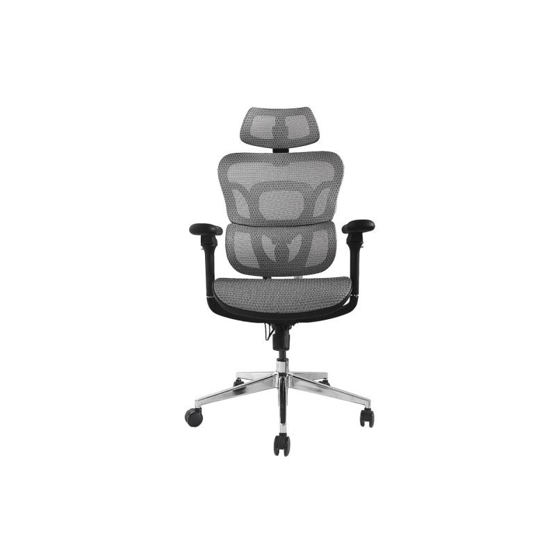 Equip Ergonomic Premium Office Chair with Headrest and Armrests, Grey
