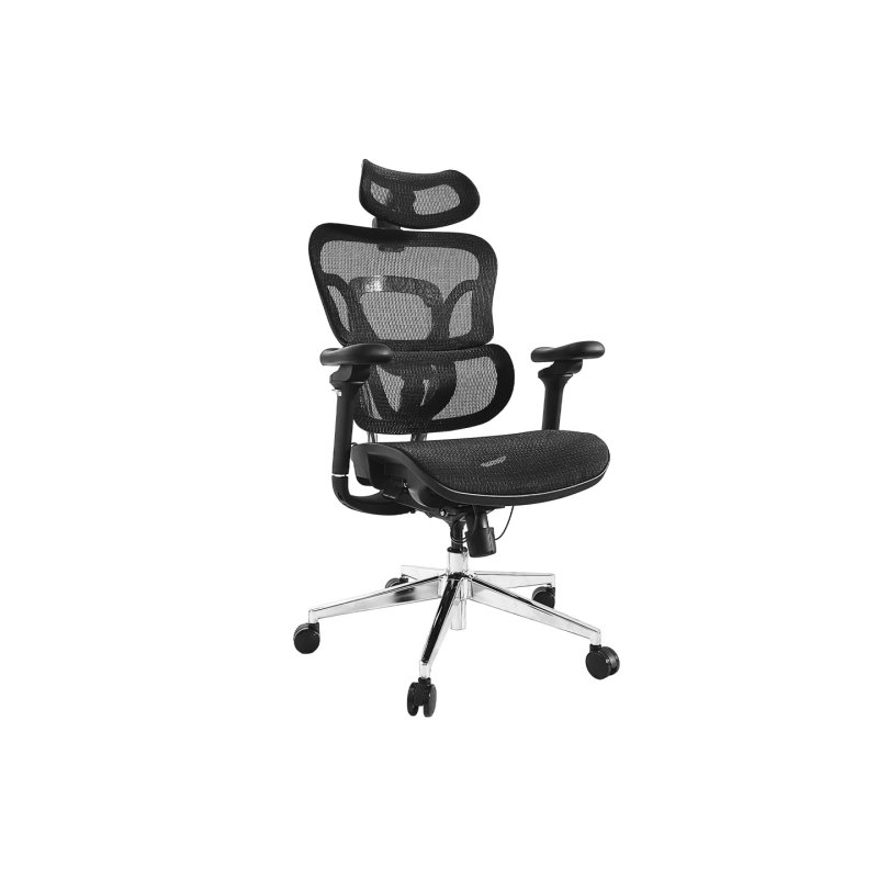 Equip Ergonomischer Bürostuhl Kopf/Armstützen schwarz lite Retail