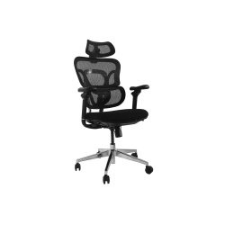 Equip Ergonomic Office Chair with Headrest and Armrests, Black