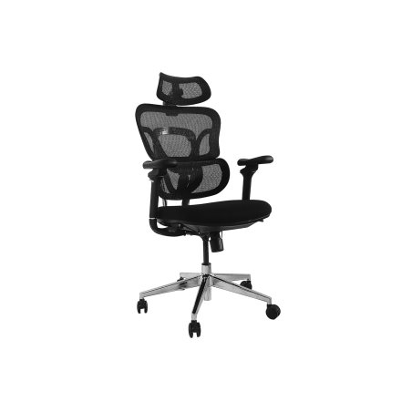 Equip Ergonomic Office Chair with Headrest and Armrests, Black