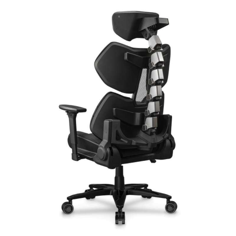 COUGAR Terminator Elite PC gaming chair Padded seat Black, Silver