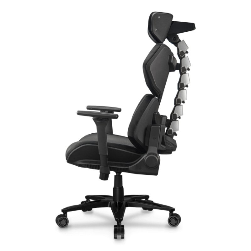 COUGAR Terminator Elite PC gaming chair Padded seat Black, Silver