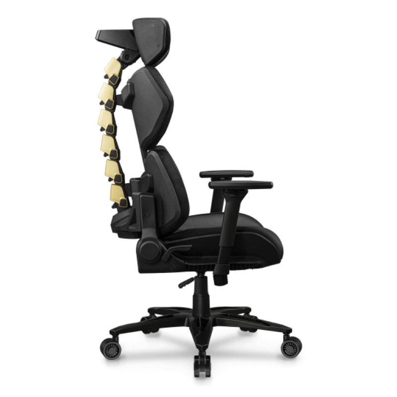 COUGAR Terminator Elite Gold Siège de jeu sur PC Siège rembourré Noir, Or