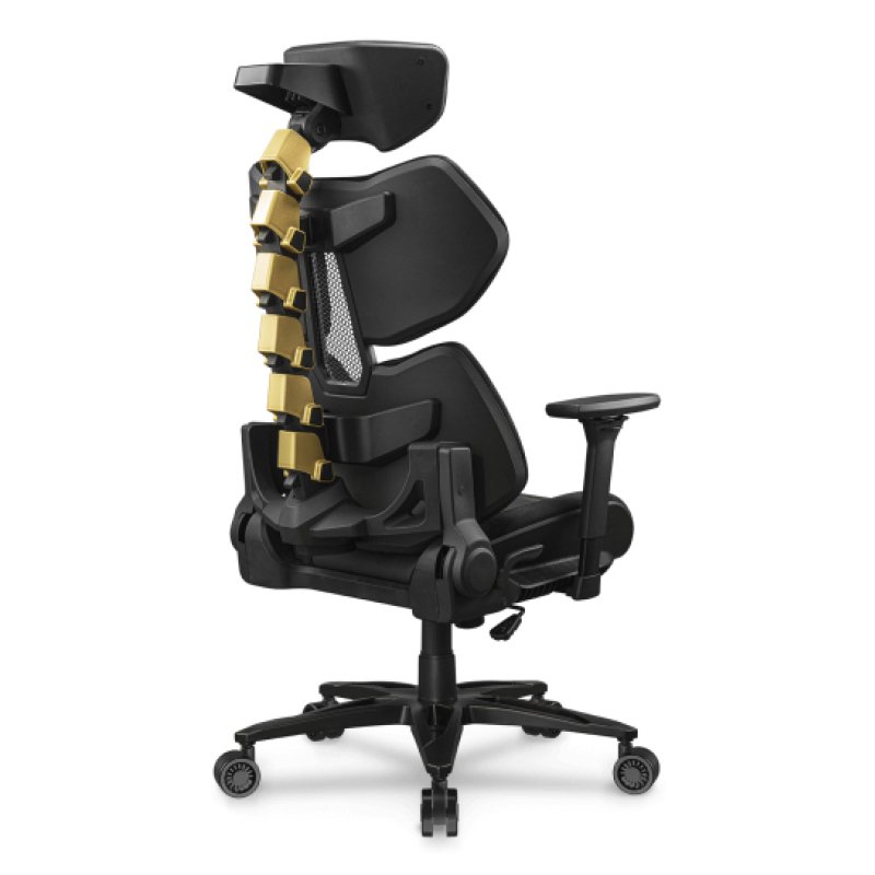 COUGAR Gaming-Stuhl Terminator Elite Gold, Schwarz