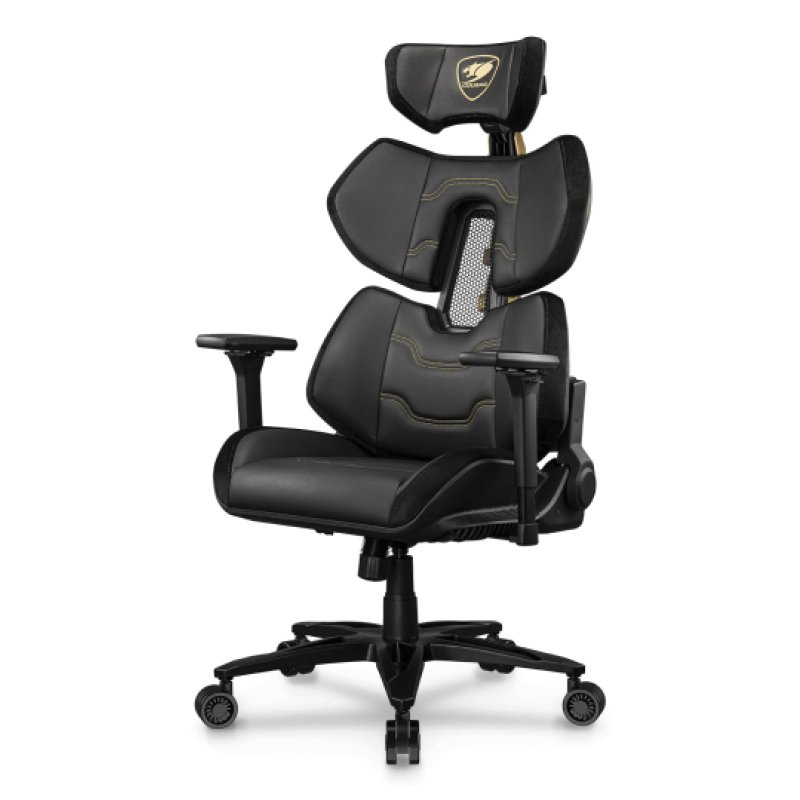 COUGAR Terminator Elite Gold Siège de jeu sur PC Siège rembourré Noir, Or