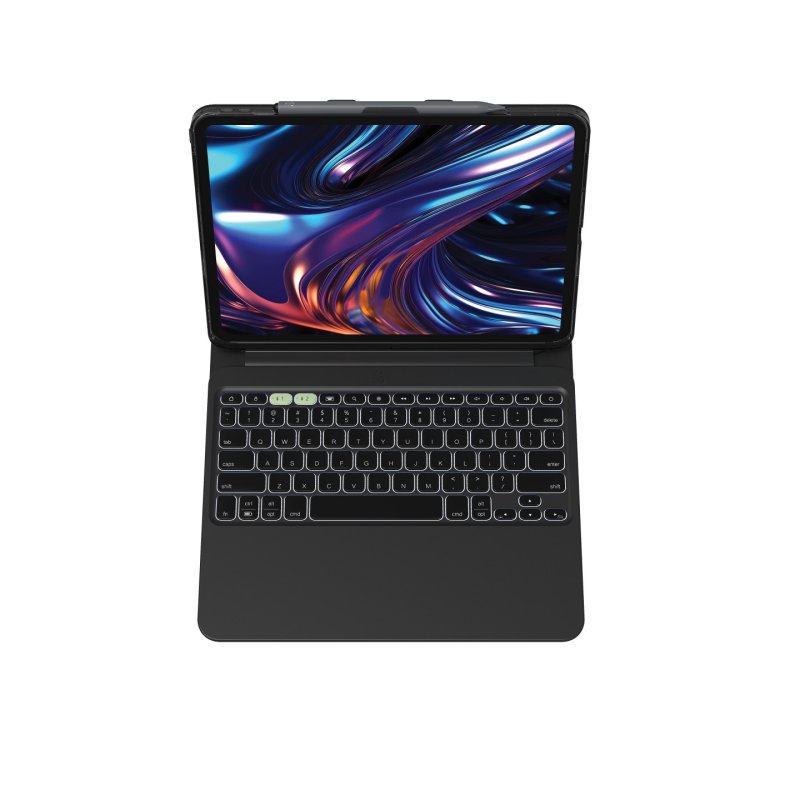 ZAGG Pro Keys 2 Bluetooth-Keyboard für iPad Pro 13 Zoll (M4) schwarz