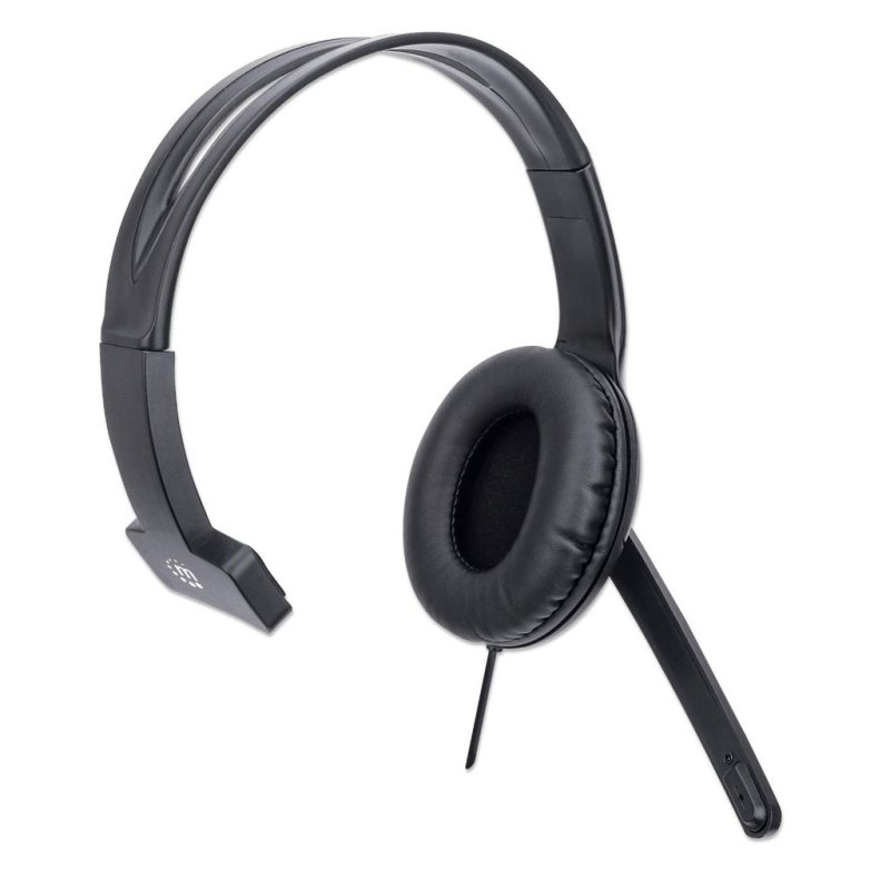 MANHATTAN Mono USB Headset with microphone