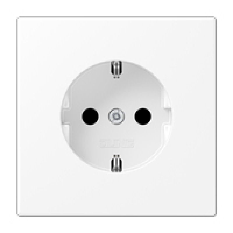 JUNG LS 1520 KI WWM prise de courant Type F Blanc