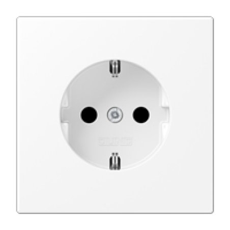 JUNG LS 1520 KI WWM socket-outlet Type F White