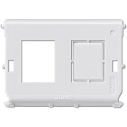 Jung 54-2 WE Montageeinsatz 2x Modular-Jack