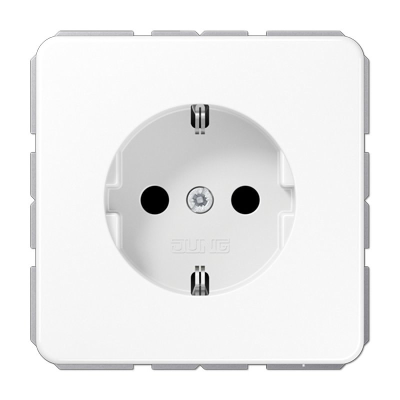 JUNG CD 1520 BFKI WW boitier de prise de courant Type F Blanc