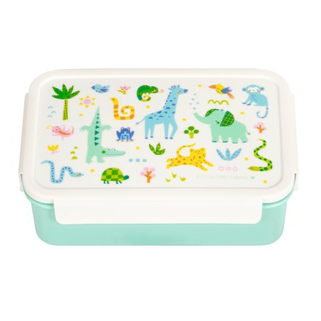 A little lovely company - Bento lunch box - Jungle - 22 x 7 x 14.5 cm