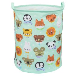A little lovely company - Storage Basket Animal Friends - Green