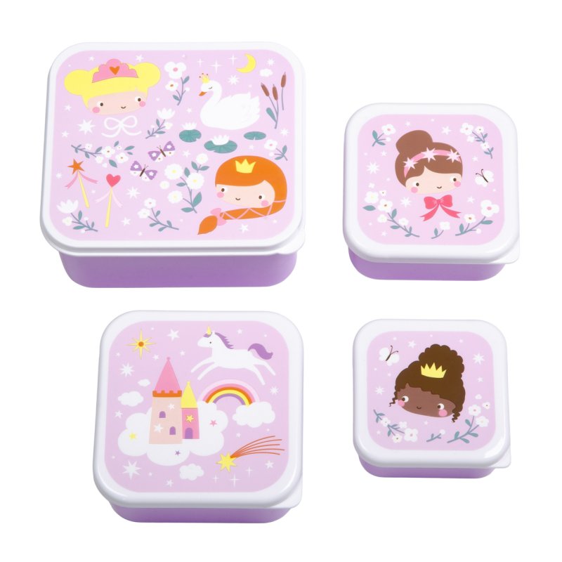 A little lovely company - Lunch & Snack Box Set - Princesses