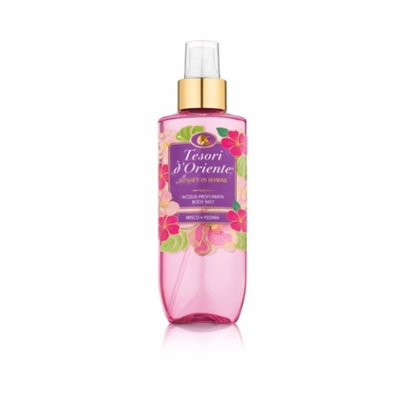 Tesori D'Oriente Eau De Toilette 200ml Peony & Hibiscus