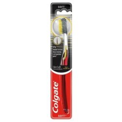 Colgate Slim Soft Advanced Gold Charcoal Toothbrush