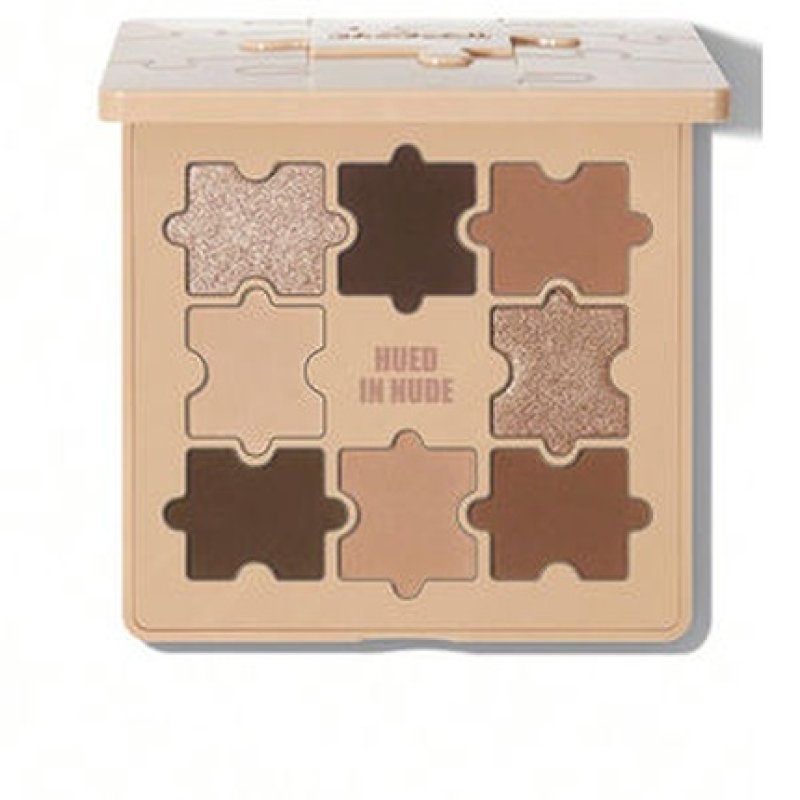 Jazy Jigsaw Eyeshadow Palette Hued In Nude 8 Grams