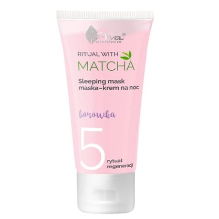 Ava Laboratorium Matcha Rituals No5 Night Face Maskcream 50ml