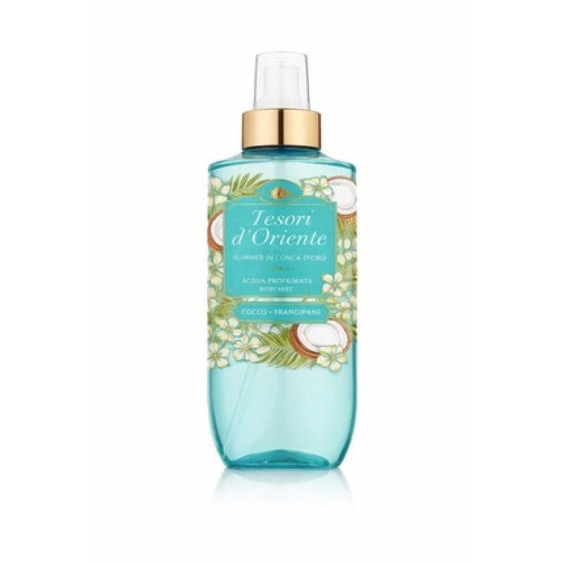 Tesori D'Oriente Fragrance Water 200ml Coconut & Frangipani