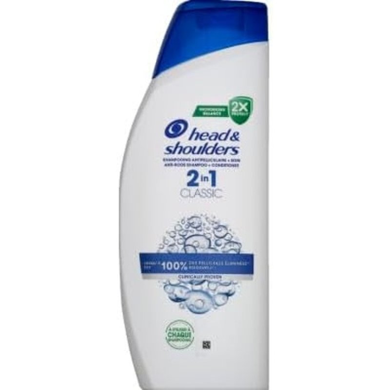Head & Shoulders Classic 2 in 1 Anti-Dandruff Shampoo 625ml