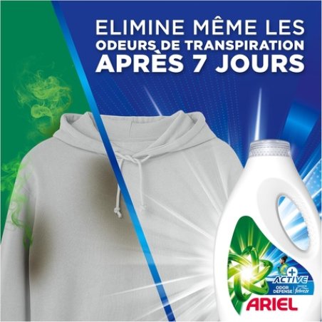 Ariel Active Liquid Laundry Detergent 70 Washes 315L - Eliminates Odors
