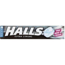 Halls Extra Strong Menthol Lozenges, 33g